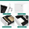 YITAHOME Fully Assembled 3-Drawers Rolling File Cabinet - Lockable Drawers, Home Office Mobile Filing Cabinet with Wheel, Under Desk File Cabinet