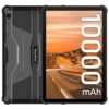 10000mAh Rugged Tablet OUKITEL RT1 10.1 Inch FHD Android 11 Dual Sim 4G Sim Free Unlocked Tab 18W Fast Charge IP68/IP69K 16MP Rear+Front Camera 4