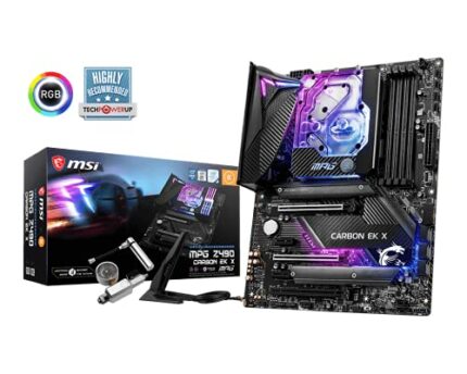MSI MPG Z490 CARBON EK X (Socket 1200/Z490/DDR4/S-ATA 600/ATX/WiFi 6)