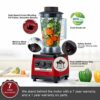 BioloMix Heavy Duty Professional Blender, Peak 2200W Commercial Grade Bar Blender With 70Oz Container For Shakes, Smoothies, Ice Crushing, Frozen