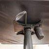 Vida Designs Charlton Executive Office Computer Chair, Black, Gaming Adjustable Swivel PU Faux-Leather