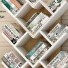 VERAMY Tree Bookshelf Floor Standing Bookcase Storage Rack Tall Bookshelf Multi-Layer Shelves Large Capacity Bookshelf Organizer Shelves For Livi