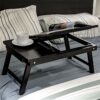 Hbao Wooden Laptop Table Home Computer Desk Students Dormitory Beds Folding Laptop Tables Computer Table Office Desk