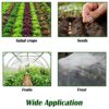 SUL Frost and Insect Protection Fleece 8 X 1.5m, Non-Woven Fabric Plant Blankets for Cold Weather, Garden Winterize Cover for Winter Frost Protec