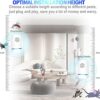 Ultrasonic Pest Repeller 2 Pack, Insect Control, Spider Repellent, Plug in Indoor Mouse Deterrent, Anti Moths, Ants, Bed Bugs, Fleas, Cockroaches