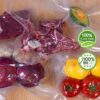 WVacFre 4 Pack 28x1500cm Textured Vacuum Sealer Bags for Food,BPA Free and Heavy Duty Embossed Vacuum Seal Food Sealer Bags,Great for Sous Vide V