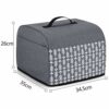 Yarwo Dust Cover for Ninja Foodi Health Grill and Air Fryer AG301UK, Cover for Ninja Foodi Health Grill with Wipe Clean Liner and Accessories Poc