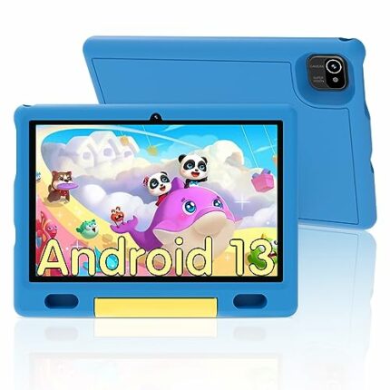 Maxsignage 10.1" Android 13 Kids' Tablet - Quad-Core, Shockproof Case & Stand - 2GB RAM, 32GB ROM - HD Display, 5MP Camera - Extended Battery - P