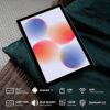 SGIN Tablet 6GB RAM 128GB ROM（TF 512GB） 10.1 lnch android 11 T618 Octa-Core 2.0GHz 1920x1200 4GWIFI BT5.0 GPS 7000mAh Gray