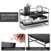 Bemodst Desk Stand, Multi-Purpose Desk Storage Shelf, Desk Organizer, Double-Layer Book rack, Desktop Storage Rack Manager for Living Room, Child