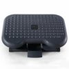 Footrest Adjustable Height Angle Tilting Platform Home Office Massage Foot Rest,Black