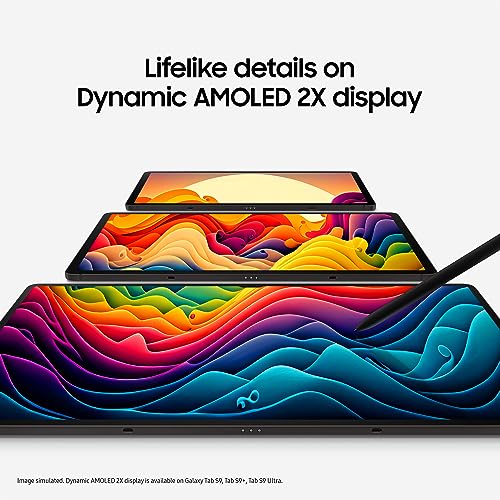 Samsung Galaxy Tab S9 Ultra WiFi Android Tablet, 1TBStorage, Graphite, 3 Year Extended Warranty with Samsung Galaxy Buds2 Pro Wireless Earphones,