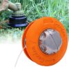 Ticfox Universal Grass Trimmer 2 Lines Cutter Head Thread Lawn Trimmer Tandem Lawn Trimmer Spools Trimmer Spools M10 Aluminum Nylon Brush Mower B