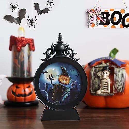 Pumpkin Lantern Lights for Kids Handheld,Lanterns with LED Candle Lights,Halloween Decoration Led Candle Flame,for Christmas, Halloween, Birthday