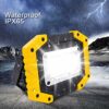 Trongle LED Rechargeable Work Lights, 30W Floodlight Battery Security Light with 3 Modes Outdoor COB Camping Lights with USB Waterproof for Garag