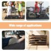 HolyMaji 5.3 x 3.3 FT Sheds Outdoor Storage Clearance Mat, Outdoor Carport Dustproof Floor Mat Washable Patio Furniture Anti-Slip Mat for Protect