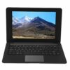 Aeun Office Laptop, 10.1 Inch LCD Display 2.4GHz CPU 64G ROM 1 HD 2 USB Dual Core Student Laptop for Family (UK Plug 3G+64G)