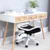BZLSFHZ Ergonomic Office Desk Chair Mesh Swivel Computer Task Chair Mid Back with Flip Up Arms