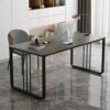 ZTTTD Rock Board Desk Living Room Small Apartment Computer Desk Office Desk Home Writing Desk Bedroom Table