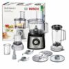 Bosch MultiTalent 3 MCM3201B 800W 2.3L Food Processor with 2 speeds, 1 litre blender and/Slicing/Grating/Beating attachments. AMAZON EXCLUSIVE -