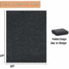 8.2 x 6 FT Outdoor Storage Shed Mat, Waterproof Storage Shed Flooring Mat, Anti-Slip Patio Furniture Floor Scratch Prevention Mat, Dustproof Outd