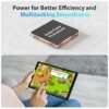 TOSCiDO Android 13 Tablet 10 Inch, 8Core 2.0Ghz,WiFi+4G LTE/SIM, 15GB RAM+64GB ROM+1TB SD Expand,1920 * 1200 FHD,13MP Dual Camera, 8000mAh,BT 5.0