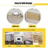 Wall Mounted Folding Table,Space Saving Drop Leaf Computer Desk Laundry Table Fold Down Table Folding Wall Table for Folding Clothes,for Small Sp