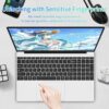 UDKED 15.6 inch Laptops Computer Intel Celeron N5095 FHD 16G RAM SSD Large Screen Bluetooth 5.0 Fingerprint laptop Windows 11 Ultrabook Wi-Fi 2.4