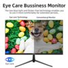 24 Inch Ultra-Thin Bezel Computer Monitor FHD 1080P Business Monitor, LED PC Screen Desktop Monitor, HDMI,VGA, 75Hz Gaming Display, 3000:1 Contra