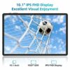 SGIN 10.1 Inch Tablet, Android 12 Tablets with 8GB RAM 128GB ROM(TF 512GB), MTK Octa Core Processor, 1920×1200 FHD IPS Screen, 6000mAh Battery, 8