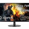 AOPEN 24MV1Y Pbmiipx 23.8" Full HD (1920 x 1080) FPS RTS Gaming Monitor | AMD FreeSync Premium Technology | Up to 165Hz | 1ms | VESA and Tilt Com