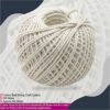 ANEEQA Cooking String Garden Twine Natural Cotton Macrame Craft Cord Off White Ball Approx50 Meter Kitchen Trussing Culinary Thin Meat Rope Plant
