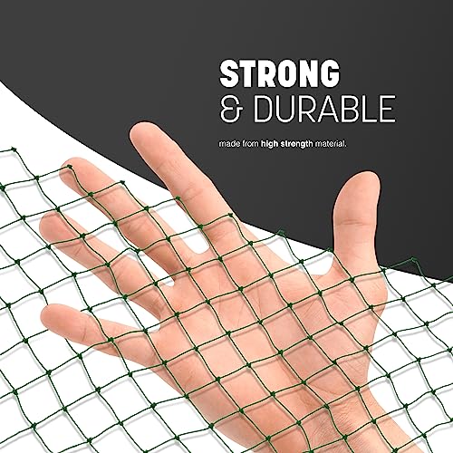 Keplin Garden Netting - Premium Quality Fine Mesh Fence Netting for Plant, Vegetable, Fruit and Pond Protection | Cat and Bird-Proof Design | Dur