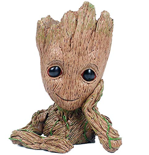 GuangTouL G-root Flower Pot Guardians of The Galaxy Baby Action Figures Model for Pen Pot, Home, garden, Desktop Decoration Supplies