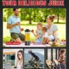 YurDoca Portable Blender, Mini Blender for Shakes and Smoothies, Personal Size Blenders with Rechargeable USB, 380Ml Traveling Fruit Veggie Juice