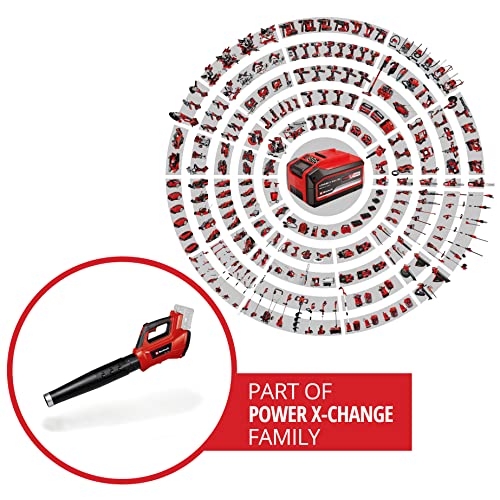 Einhell Power X-Change 36V Cordless Leaf Blower - Powerful (816 m³/h Blow Rate) Garden Blower With Brushless Motor And Turbo Switch - GP-LB 36/21