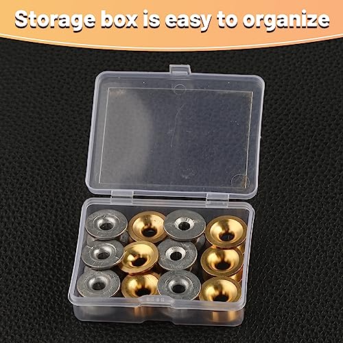 LEONTOOL 12pcs Grass Trimmer Head Eyelets Sleeve Mowing Head Eyelet Sleeve Trimmer Cutter Universal Mower Accessories Lawn Mower Parts for Lawn G