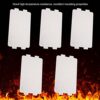 5PCS Mica Sheet, Microwave Oven Repairing Part Mica Plates Sheets Microwave Oven Mica Plate Sheet Replacement Repairing Accessory for Microwave O