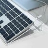 Computer Tilted Keyboard Holder, Clear Acrylic Keyboard tilt Stand, Universal Elevated Stand for Easy Ergonomic Typing, Computer Gaming and Worki