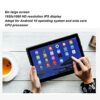 8 Inch Android 10 Tablet, 4GB RAM 64GB ROM 128GB Expandable, MT6592 8 Cores Processor, 1200x1920 IPS HD Display, 2.0MP Front + 5.0MP Rear Camera(