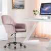 n/a Computer Chair Household Chair Fashion Office Chair Home Fabric Writing Chair Rotating Happy Swivel Chair