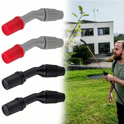 4Pcs Knapsack Sprayer Nozzles Adjustable Design for All Kinds of Sprayers Sprayer Spares for Garden House Floor Car Pet Cleaning The Soiled Floor