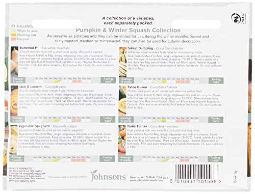 Johnsons UK/JO/VC Pumpkin and Winter Squash Collection