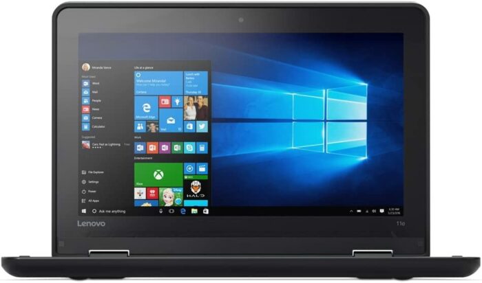 Lenovo Yoga 11E 2-in-1 Laptop 11.6" Touchscreen Pentium Silver N5000 8GB 128GB SSD Win10 Pro