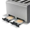 Bosch TAT7S45 toaster 4 slice(s) 1800 W Black, Stainless steel