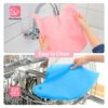 2PCS Reusable Silicone Slow Cooker Liners Reusable Fit 6-8 Quarts Crockpot Leakproof & Easy Clean Bags Liners, for Oval or Round Pot