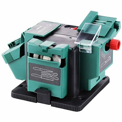 Bench Mounting Multipurpose Sharpener,POSENPRO Multi-Functional Electric Knife Sharpener/Chisel/Plane Blade/HSS Drill Sharpening Machine Use for