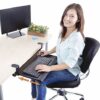 Stand Steady 25" Clamp On Keyboard Tray | Easy Attachable Keyboard Drawer for Small Spaces | Quick 5 Minute Assembly | No Need to Drill into Desk