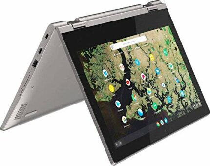 Lenovo Chromebook C340 2-in-1 Convertible Laptop, 11.6" HD Touchscreen, Intel Celeron N4000, 32GB eMMC, 4GB DDR4 RAM, WiFi, USB Type-C, Bluetooth