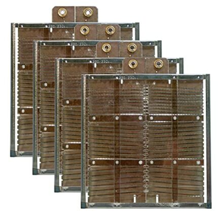 Place4parts Compatible Older Style Toaster Heating Elements for DUALIT Set of 4 for 3 Slice Three Slot